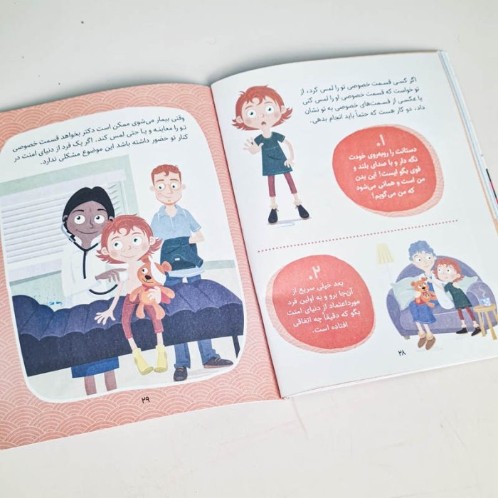 کتاب کودک بدن من فقط مال من است کد 209671