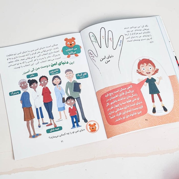کتاب کودک بدن من فقط مال من است کد 209671