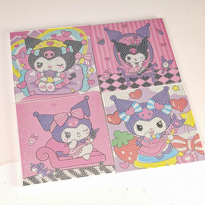 نقاشی الماسی کودک طرح کرومی کد BYAQ21