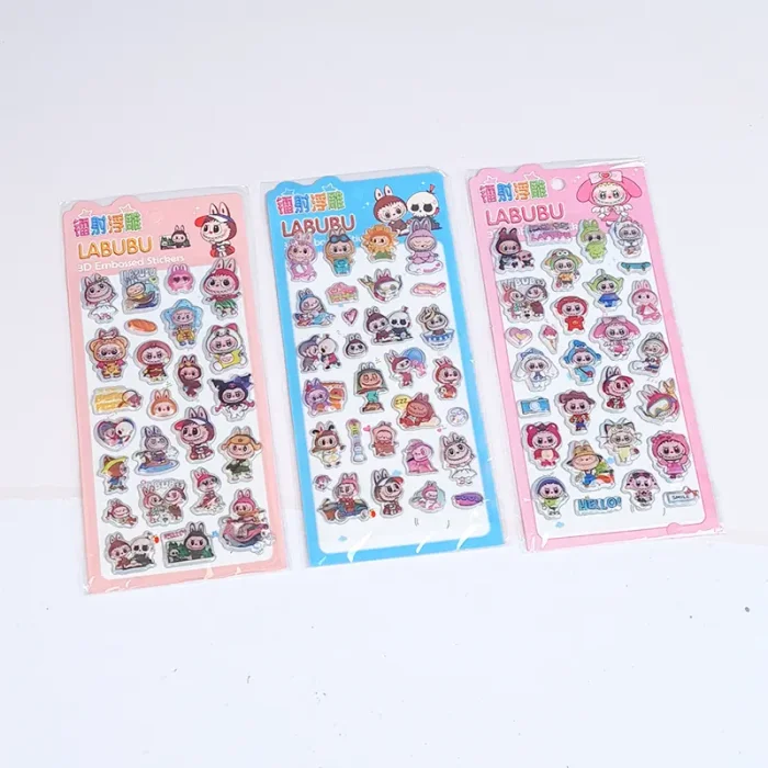 استیکر سه بعدی فانتزی مدل لبوبو کد 548778