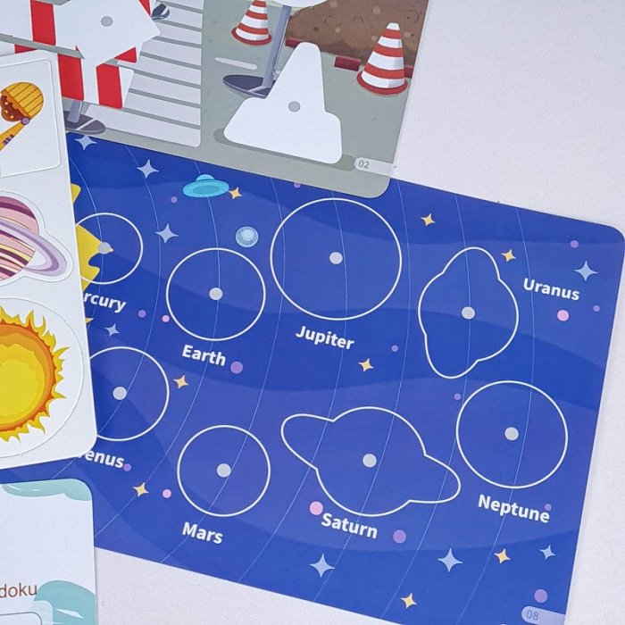 کتاب مونته سوری پازلی busy book مدل ترافیک کد P/100468/T