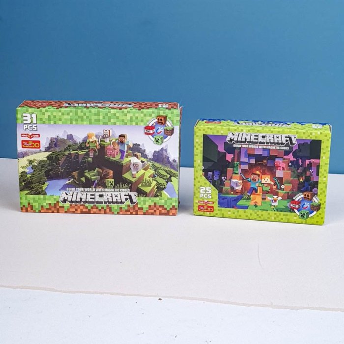 بلوک مغناطیسی ماینکرافت 56 تکه کد 7076362