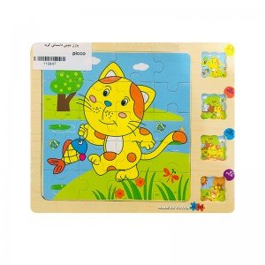 پازل چوبی داستانی گربه