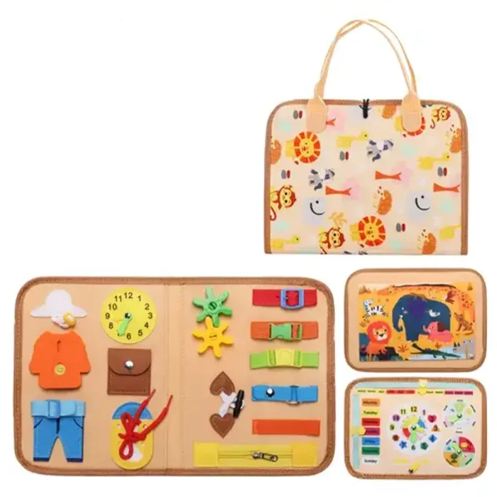 کتاب مونته سوری و فعالیت کودک مدل حیوانات زرد کد 7076341