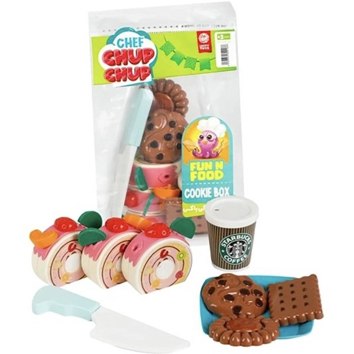 اسباب بازی ست برش مدل کوکی باکس کد P/1122/E