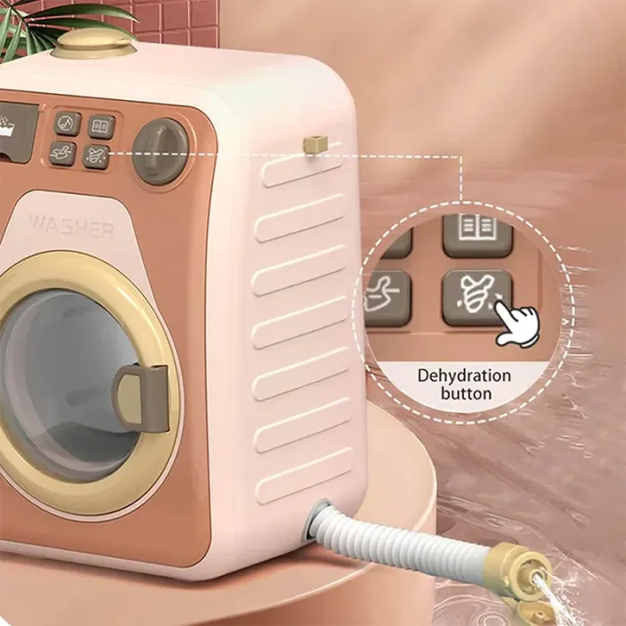 اسباب بازی ماشین لباسشویی 18 تکه کد HJ190