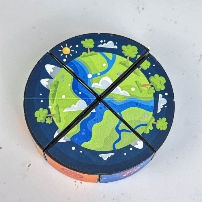 دایره جادویی  Geometric Magic Cube کد 180835