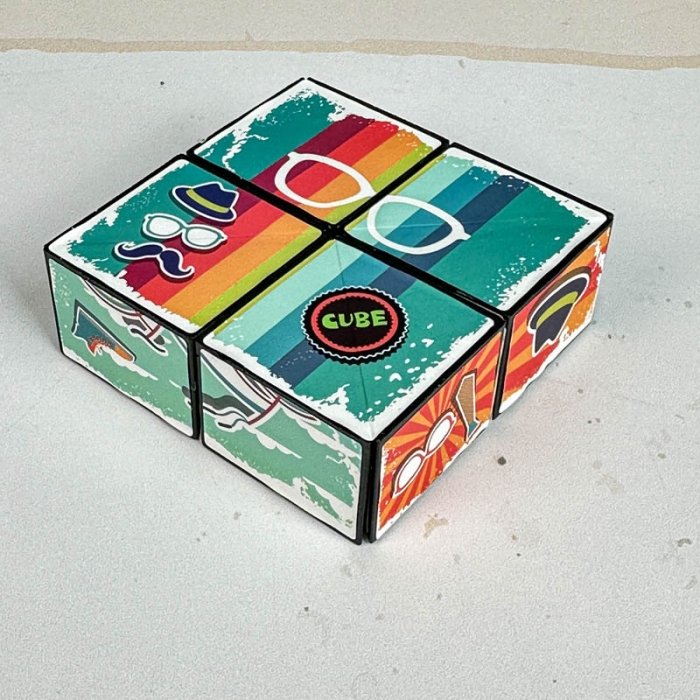 مکعب جادویی  Geometric Magic Cube کد 180831