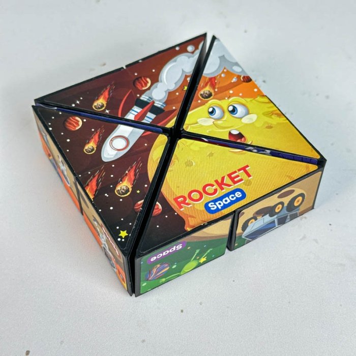 مکعب جادویی  Geometric Magic Cube کد 180831