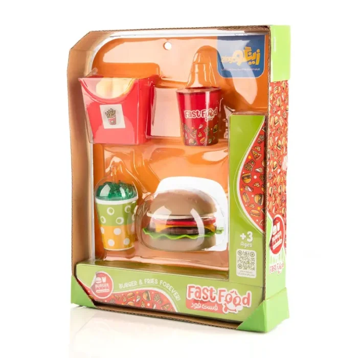 اسباب بازی ست فست فود کد 901846