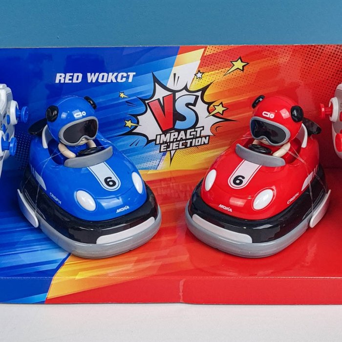 ماشین مبارز کنترلی مدل BUMPER CAR ست 2 عددی کد 2200