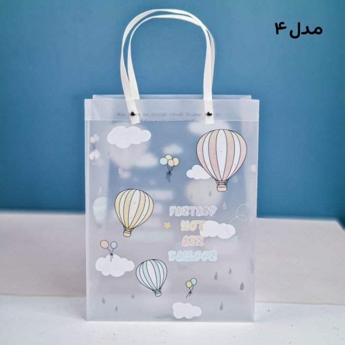 بگ هدیه طلقی طرح بالن کد 6656