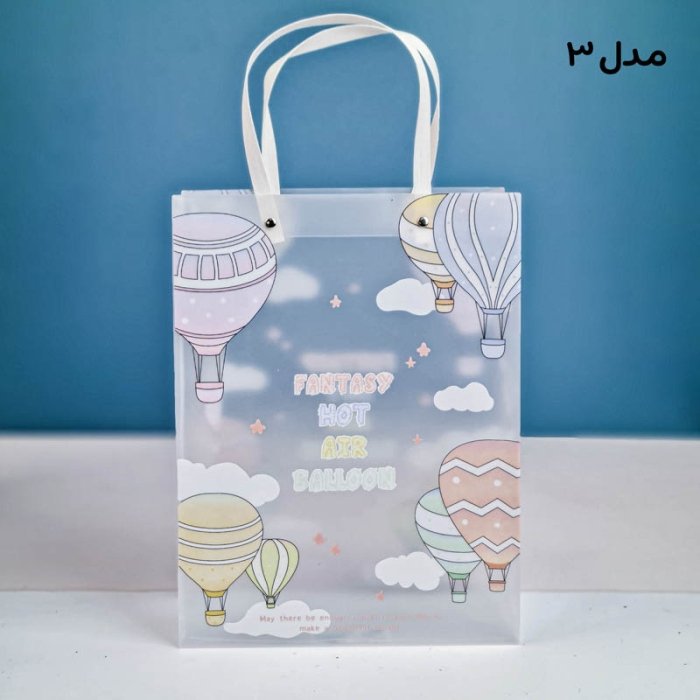 بگ هدیه طلقی طرح بالن کد 6656