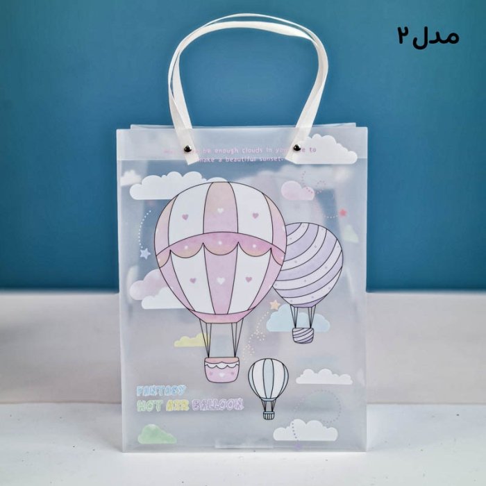 بگ هدیه طلقی طرح بالن کد 6656