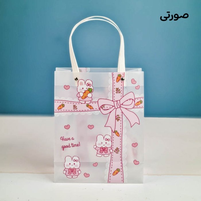 بگ هدیه طلقی طرح خرگوش کد 6523