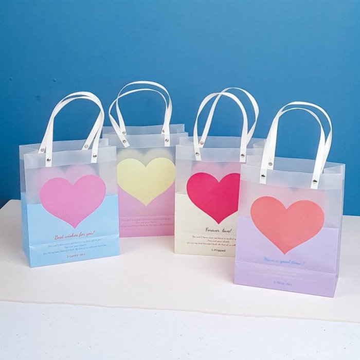 بگ هدیه طلقی طرح قلب کد 6535