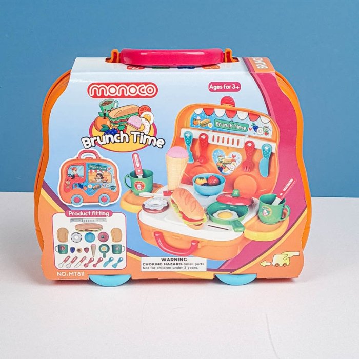 صبحانه خوری کودک کیفی چرخدار کد MT811