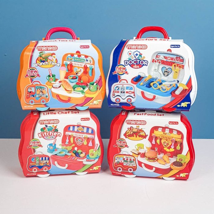 صبحانه خوری کودک کیفی چرخدار کد MT811