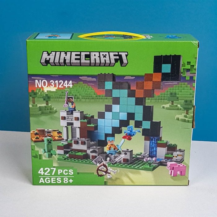 اسباب بازی لگو ماینکرفت 427 تکه کد 31244