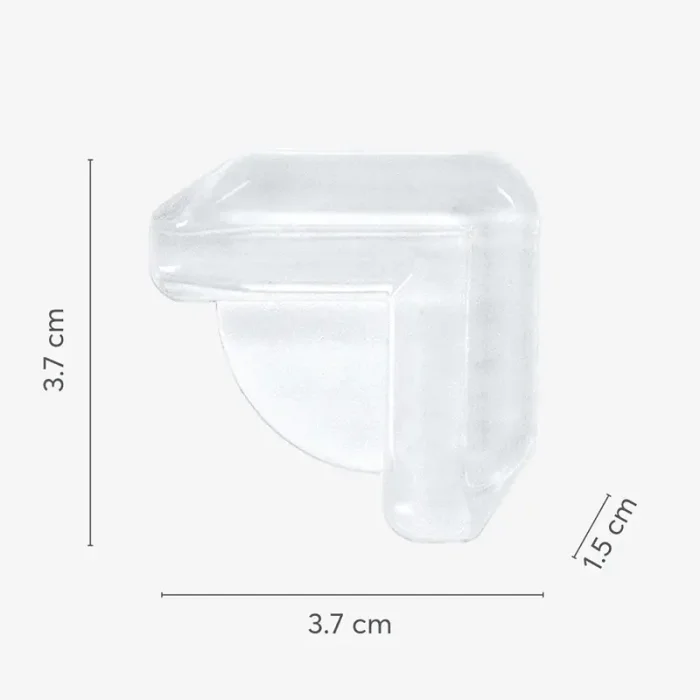 محافظ گوشه شفاف کیکابو Kikkaboo Soft Corner Guards کد 201629