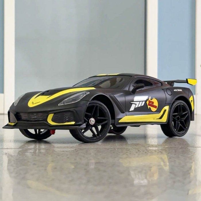 ماشین کنترلی کوروت ZR1 رنگ مشکی کد 942U