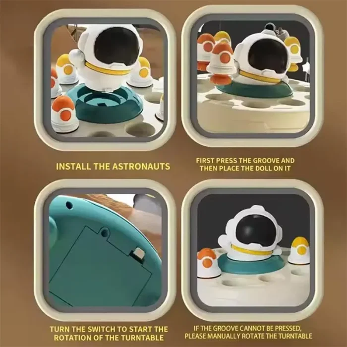 اسباب بازی پرتاب موشک فضانورد موزیکال کد ZY1765153