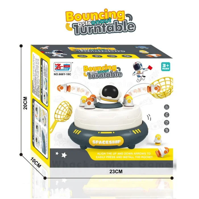 اسباب بازی پرتاب موشک فضانورد موزیکال کد ZY1765153