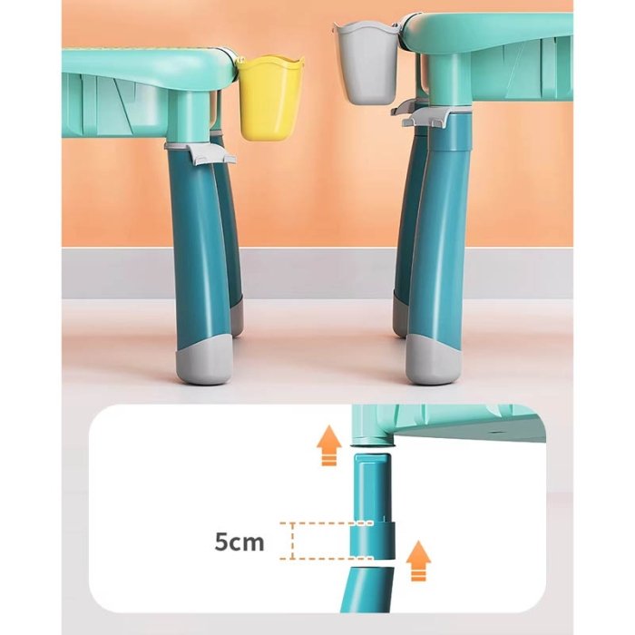 میز لگو بازی  فیلو FEELO طرح گربه سبزآبی کد FL1634