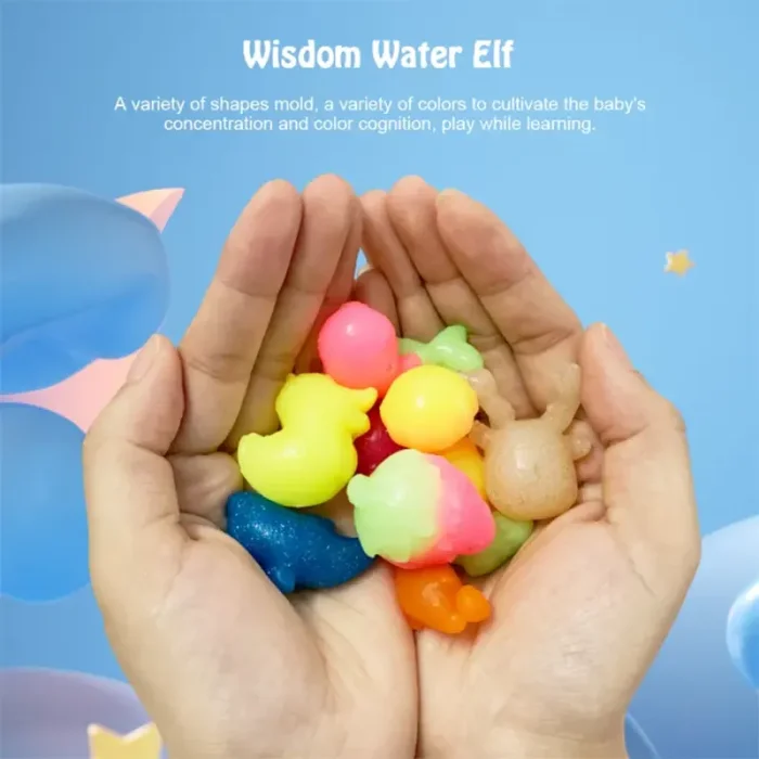 کیت جادویی قالب سازی ژله ای 6 رنگ سطلی کد ZY1733407