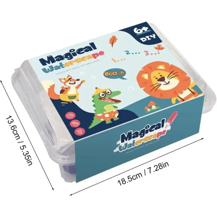 کیت جادویی قالب سازی ژله ای 6 رنگ کد ZY1733406