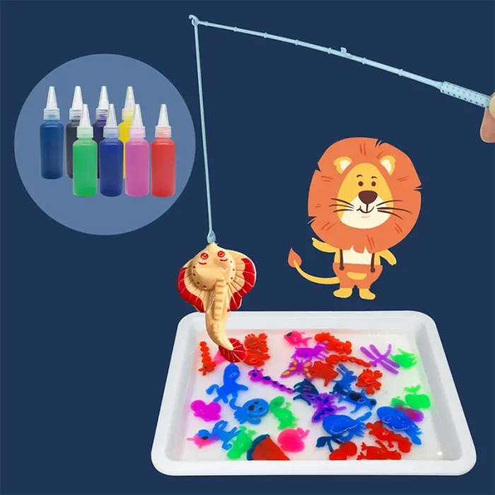 کیت جادویی قالب سازی ژله ای 6 رنگ کد ZY1733406