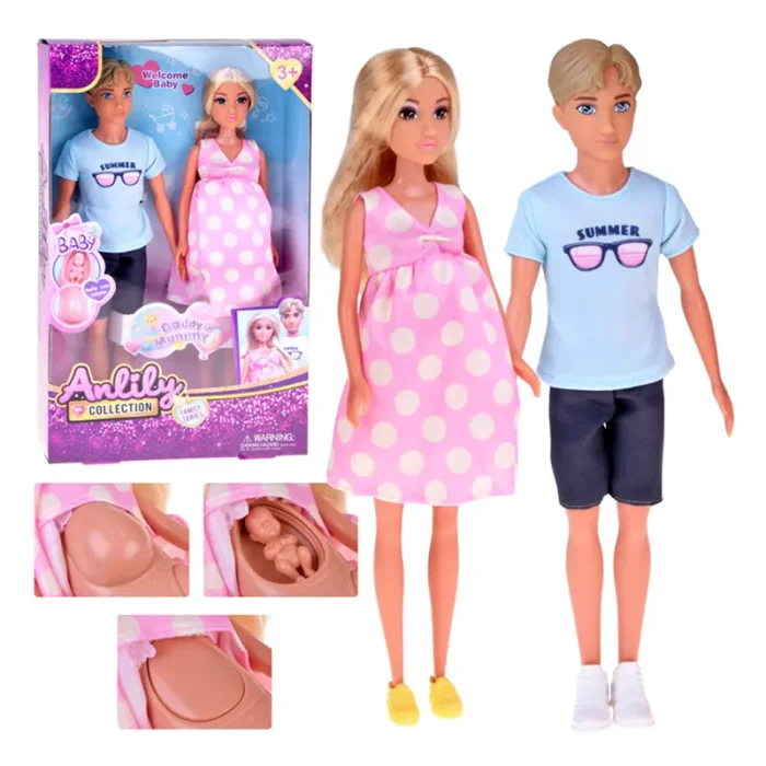 عروسک باربی ANLILY حامله کد ZY1808674