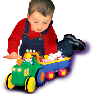 تراكتور مزرعه با حيوانات موزيكال كد24752