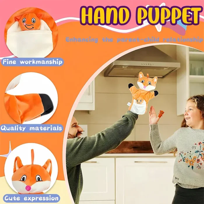 پاپت و عروسک نمایشی طرح روباه P/GB6675/D