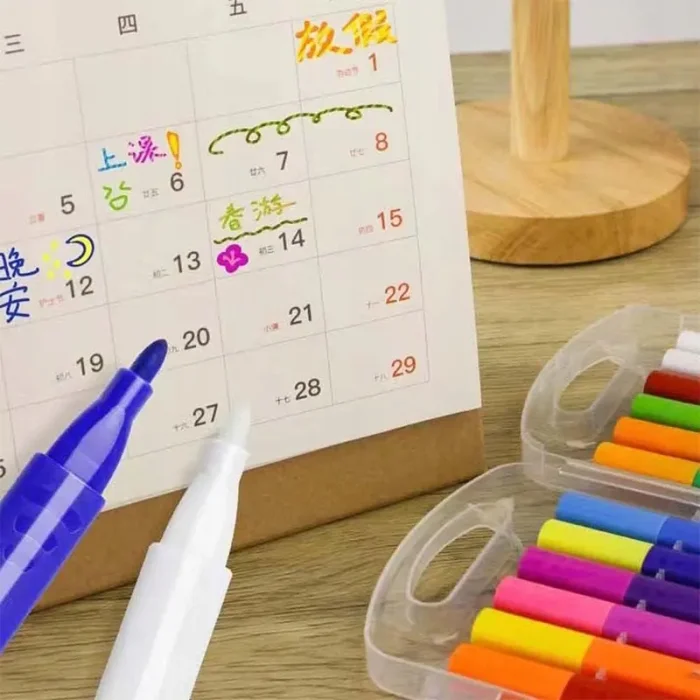 ماژیک جادویی 12 رنگ قابل شستشو کد 21027