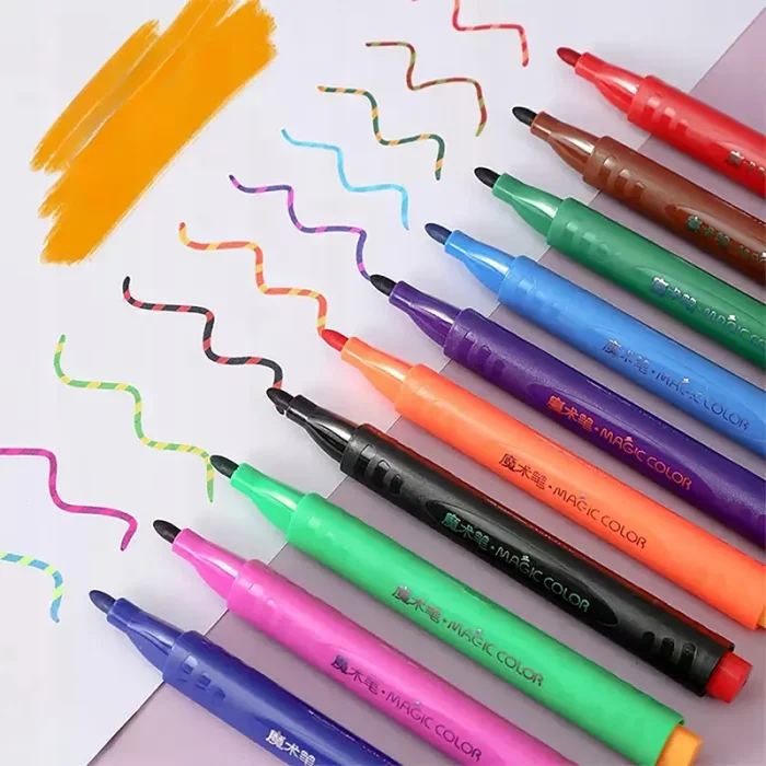 ماژیک جادویی 12 رنگ کد 21027