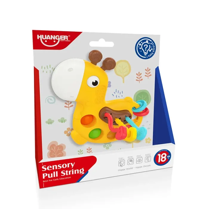 اسباب بازی بیزی بال 5 در 1 هانگر HUANGER طرح زرافه کد ZY1779670