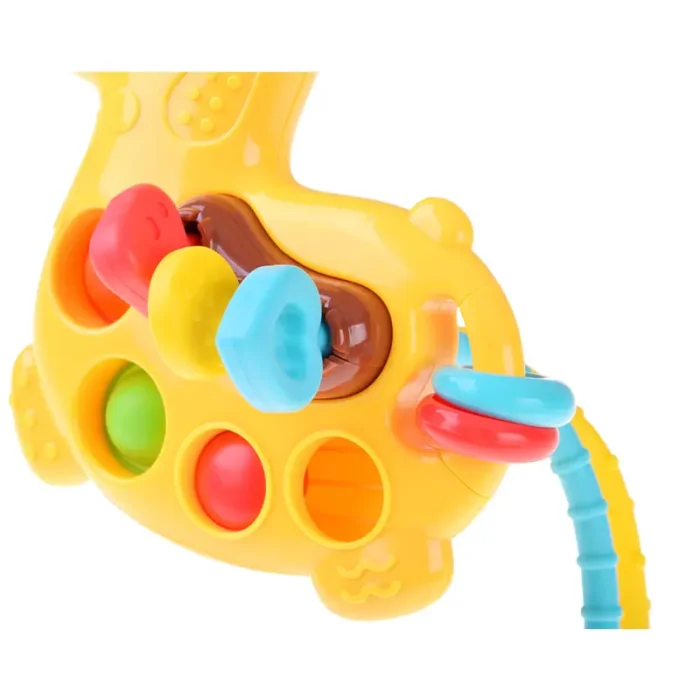 اسباب بازی بیزی بال 5 در 1 هانگر HUANGER طرح زرافه کد ZY1779670