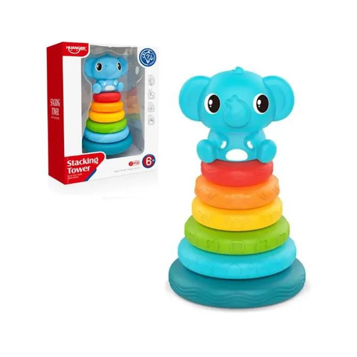 حلقه هوش هانگر Huanger سیلیکونی طرح فیل کد ZY1856356