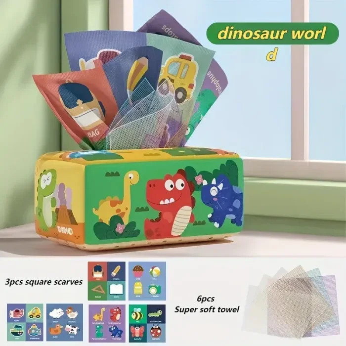 باکس دستمال حسی مونته سوری کد ZY1611105