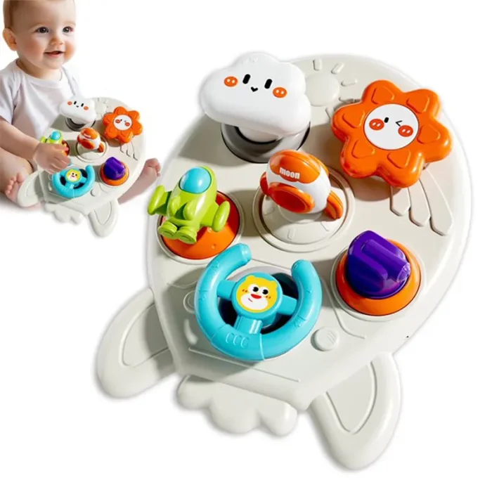 اسباب بازی بیزی بال 4 در 1 طرح موشک کد ZY1765242