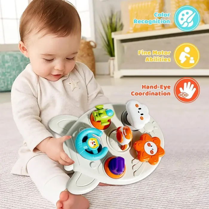 اسباب بازی بیزی بال 4 در 1 طرح موشک کد ZY1765242