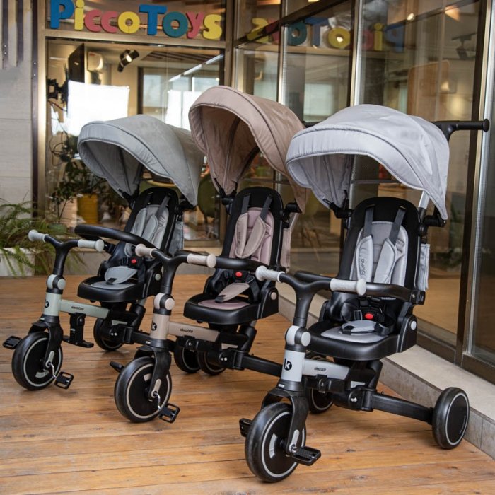 سه چرخه کودک 8 در 1 کیکابو مدل آلوما  Kikkaboo Aluma کد 2231