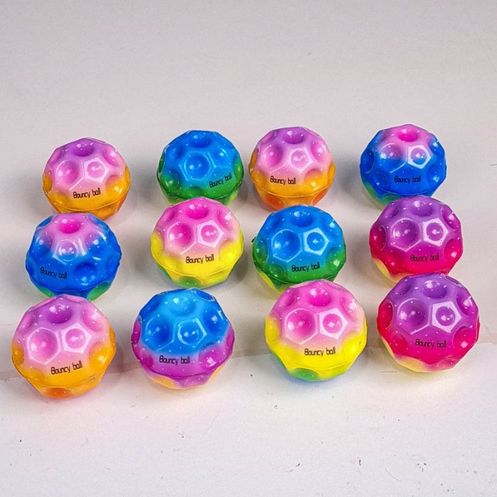 توپ شیطونک ضد جاذبه مدل رنگین کمانی کد  7113336