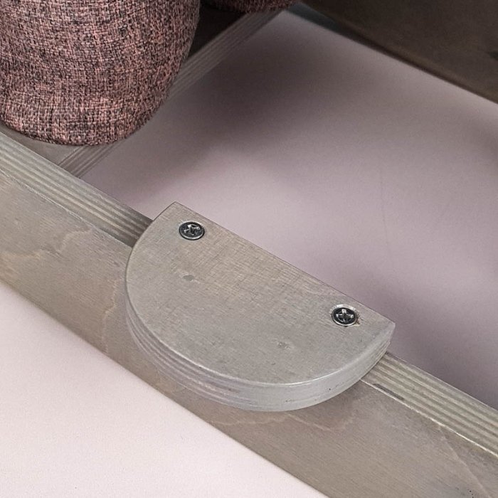 راکر اسب چوبی رنگ بنفش کد AF300218