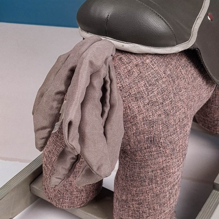 راکر اسب چوبی رنگ بنفش کد AF300218