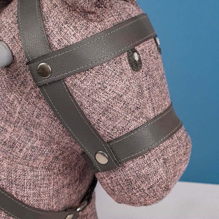 راکر اسب چوبی رنگ بنفش کد AF300218