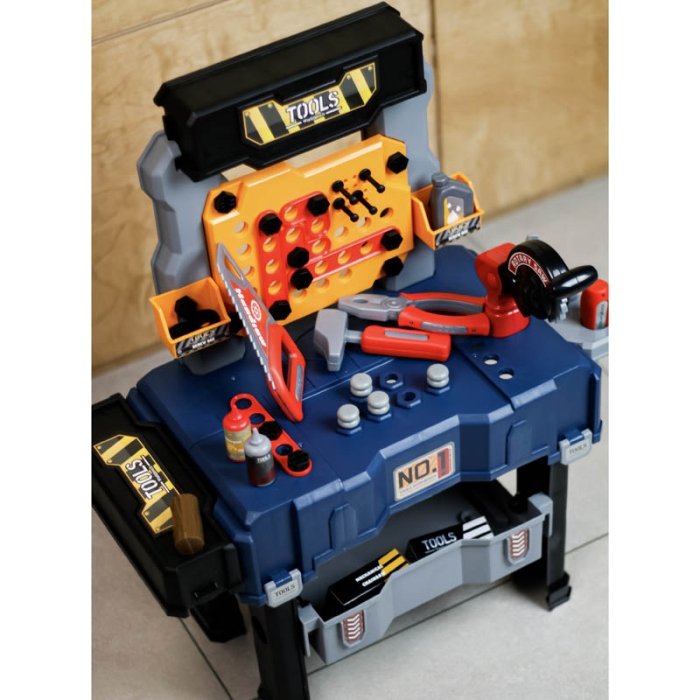 اسباب بازی میز ابزار کیفی با وسایل 65 تکه کد 8035B