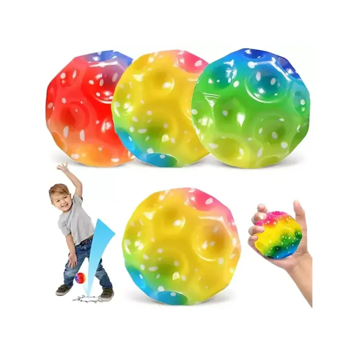 توپ شیطونک ضد جاذبه مدل رنگین کمانی کد  7113336