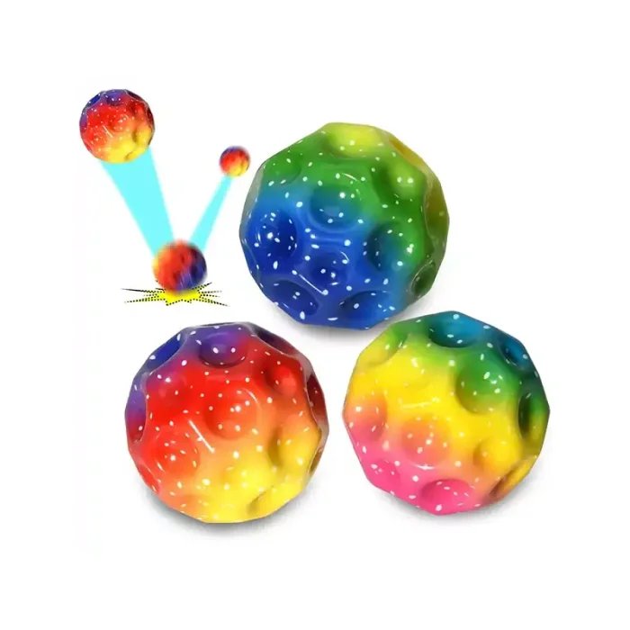 توپ شیطونک ضد جاذبه مدل رنگین کمانی کد  7113336